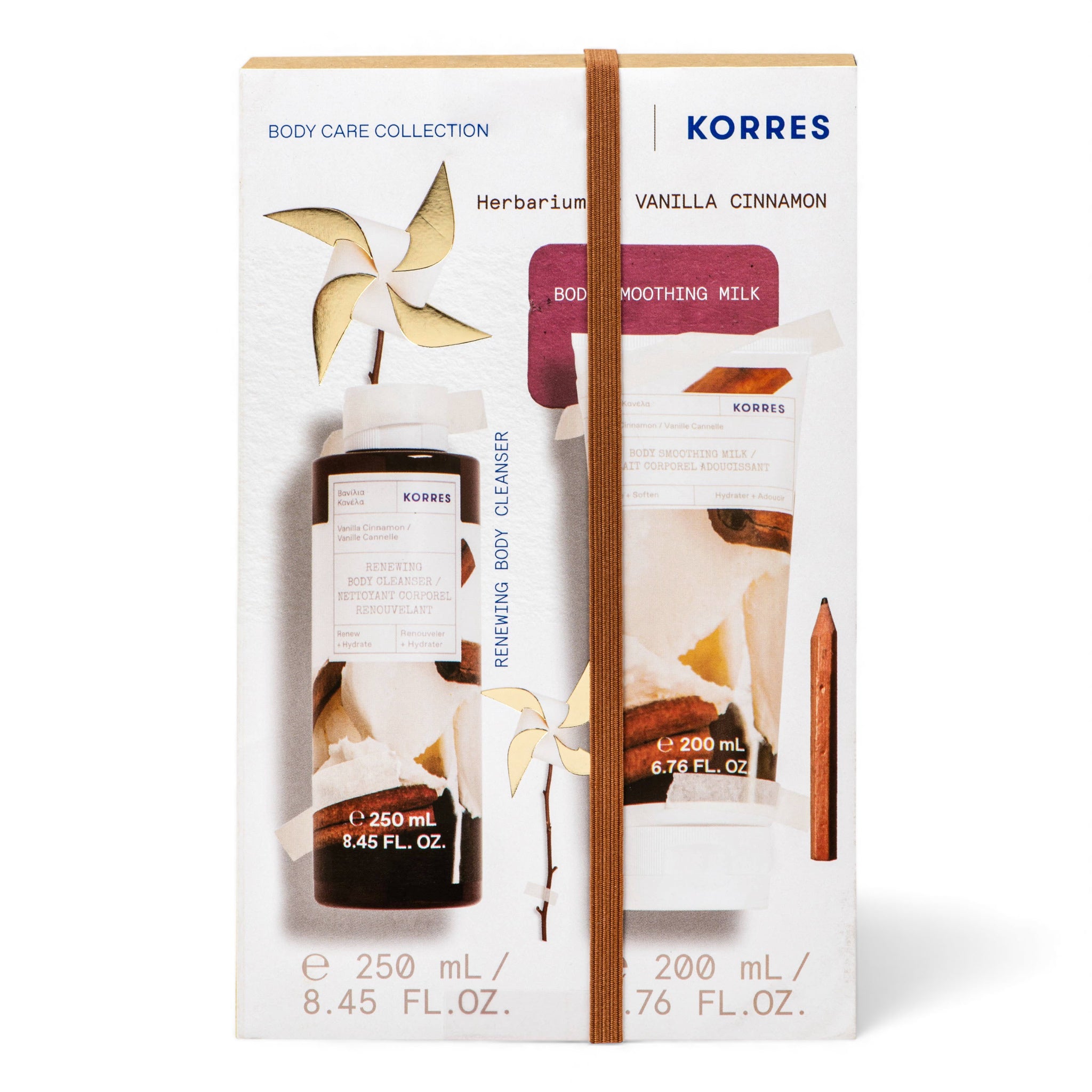 Korres Vanilla Cinnamon Body Care Collection