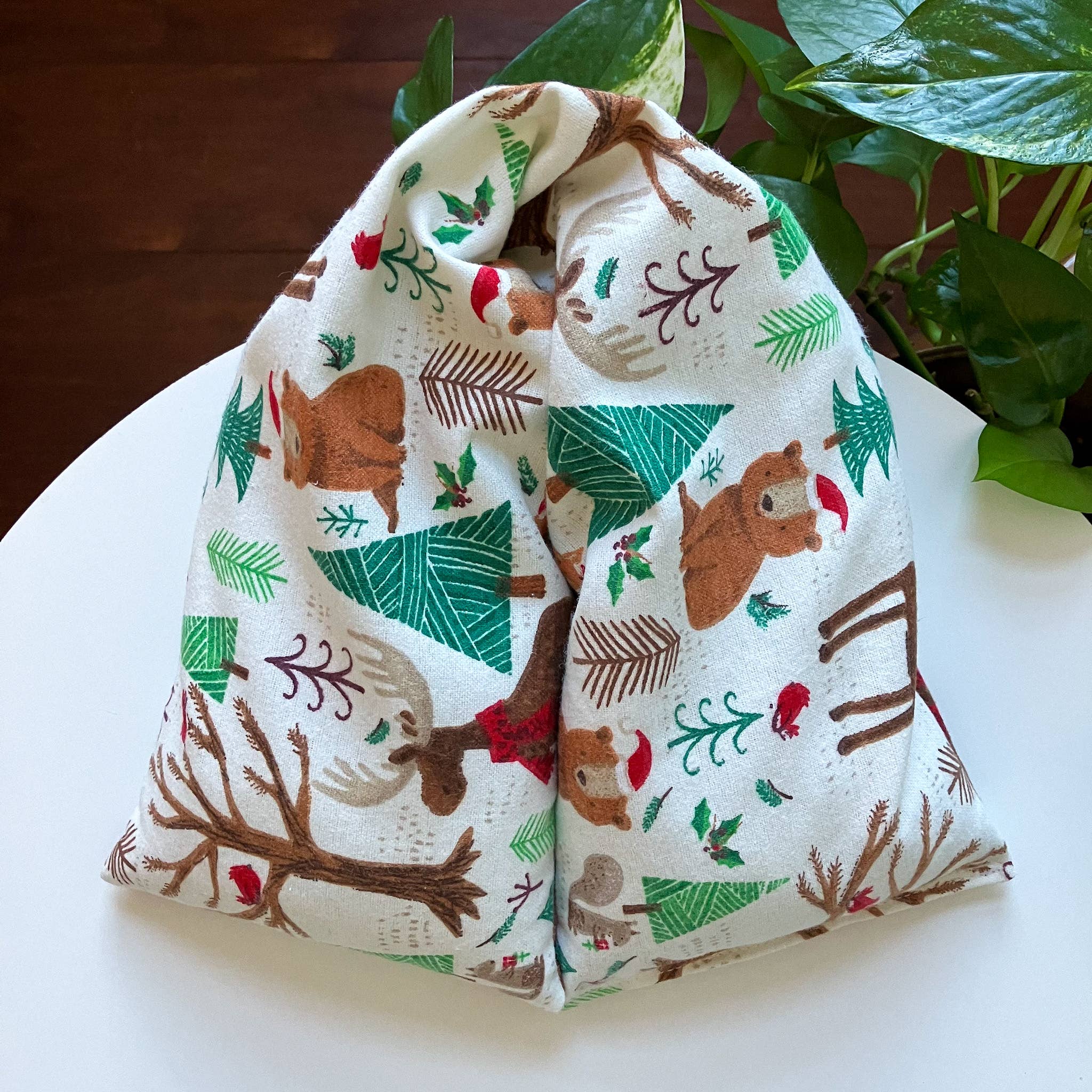 Lavender Neck Wrap - Winter Woodland