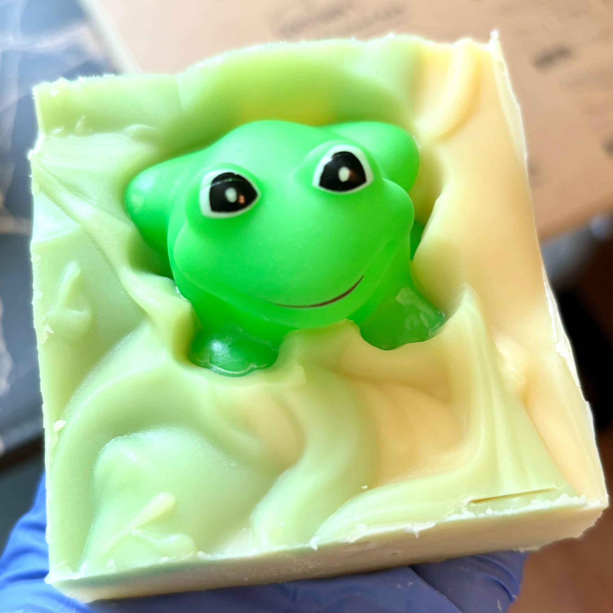 Handmade Soap Bar for Kids - FROG