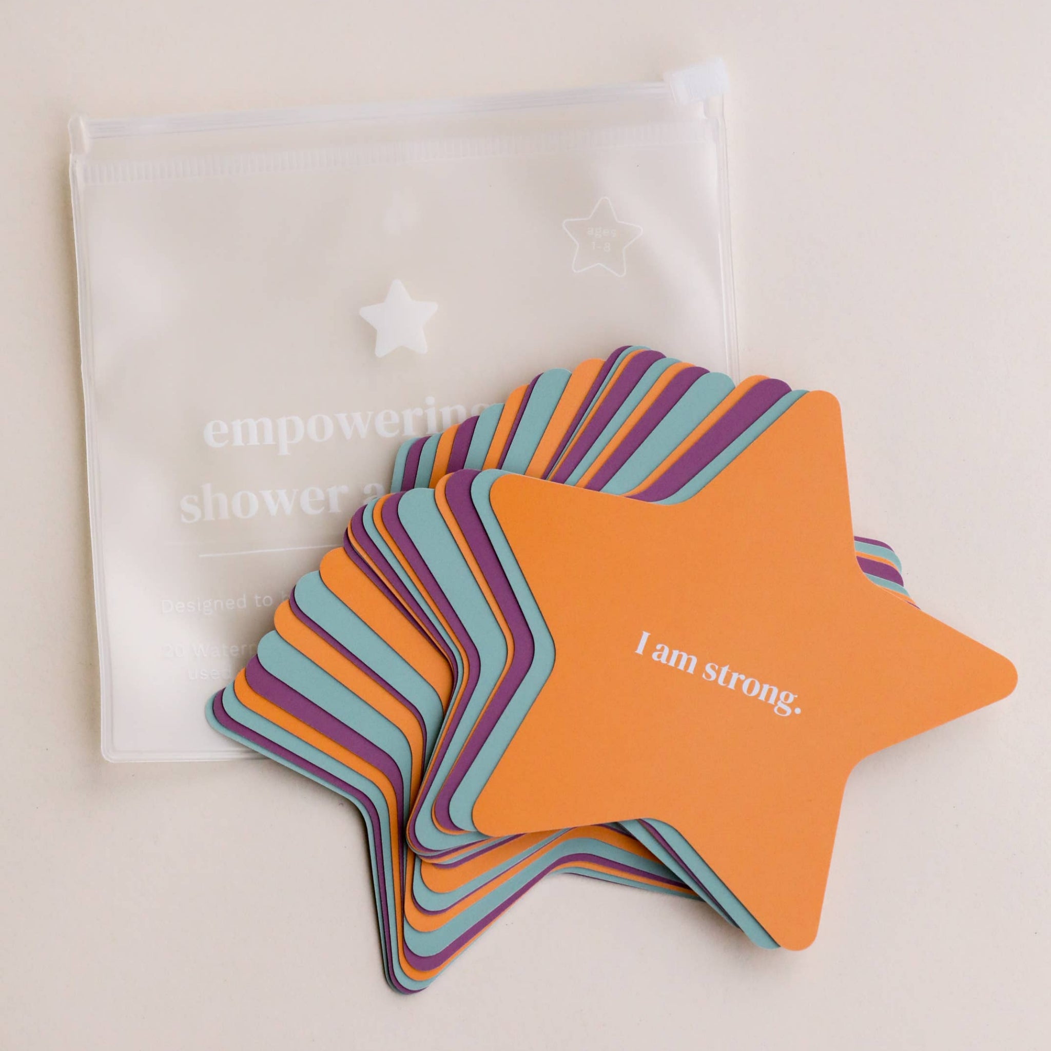 Shower Affirmation™ Cards - EMPOWERING KIDS