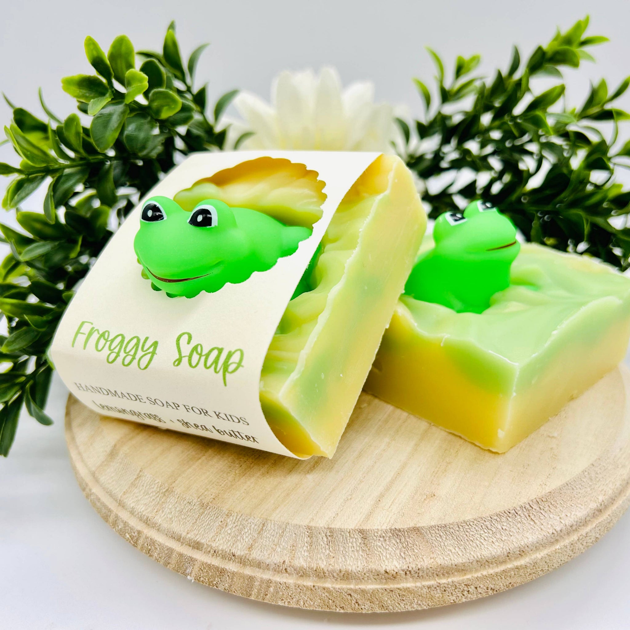 Handmade Soap Bar for Kids - FROG