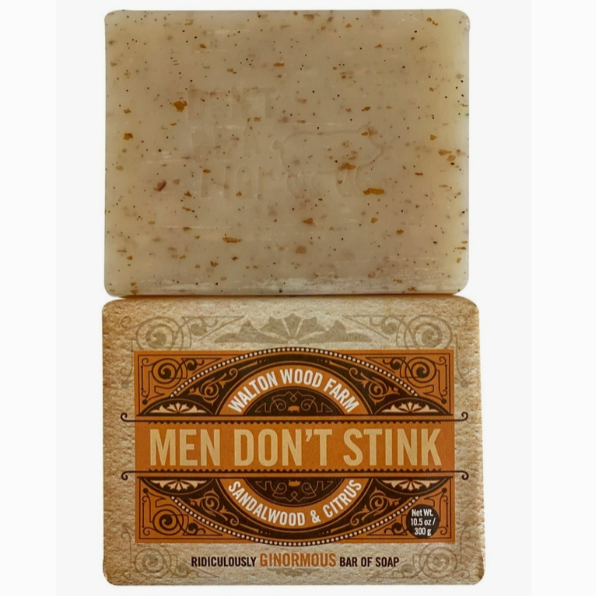 Walton Wood Farm Men Don't Stink 8 oz - Don't be a pig Soap Bar for Men - MerryBath.com