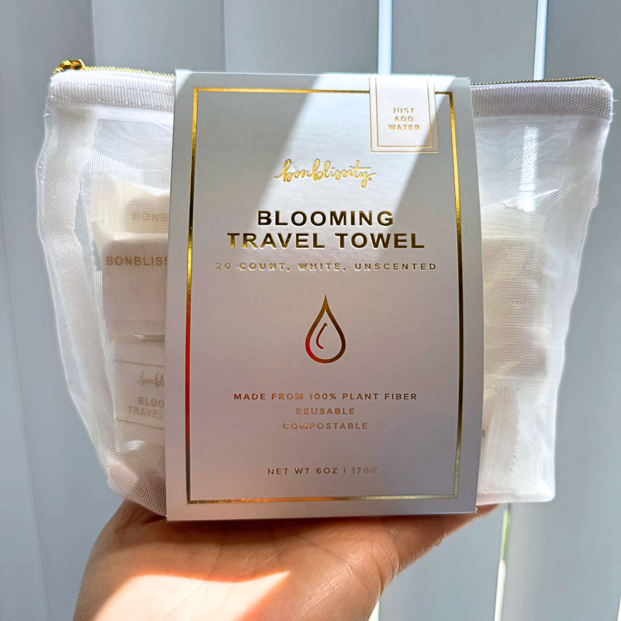 Blooming Travel Towels
