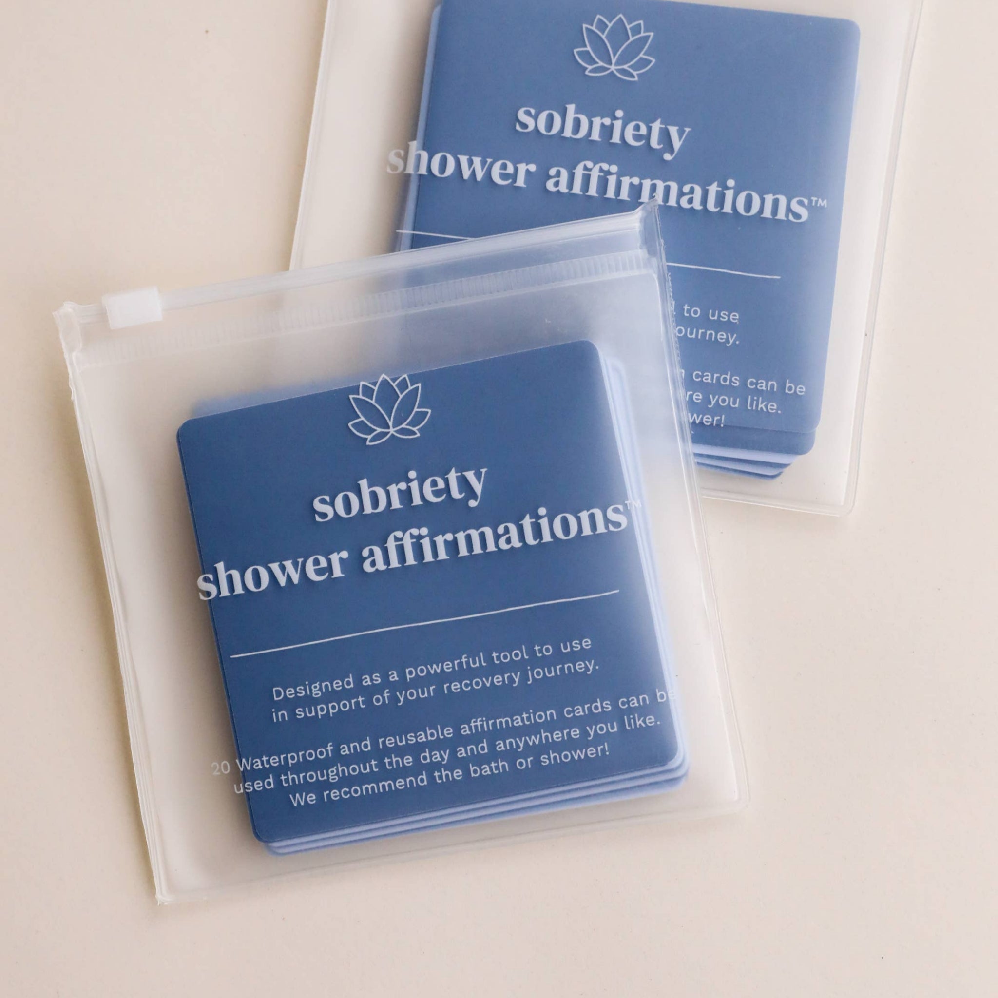 Shower Affirmation™ Cards - SOBRIETY