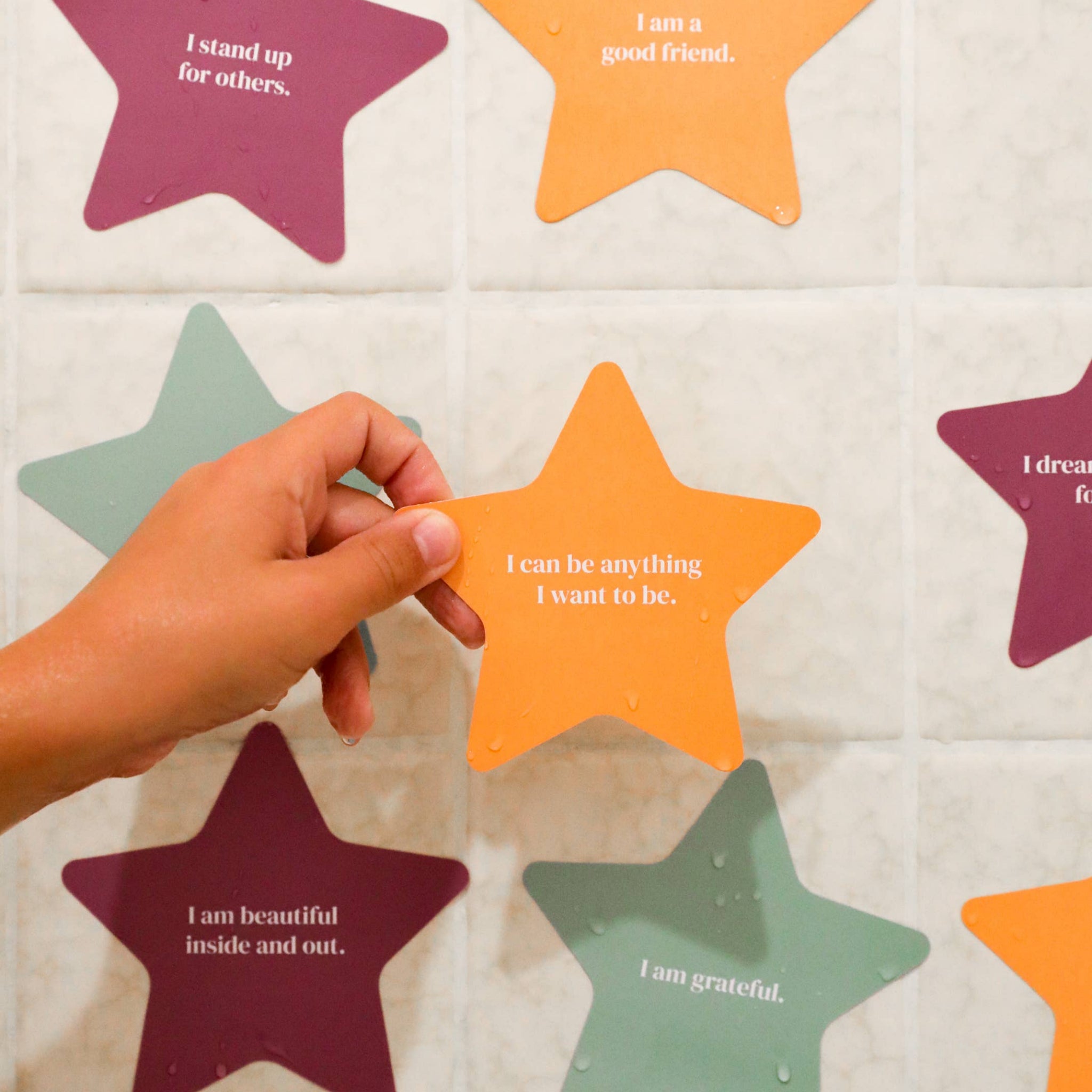 Shower Affirmation™ Cards - EMPOWERING KIDS