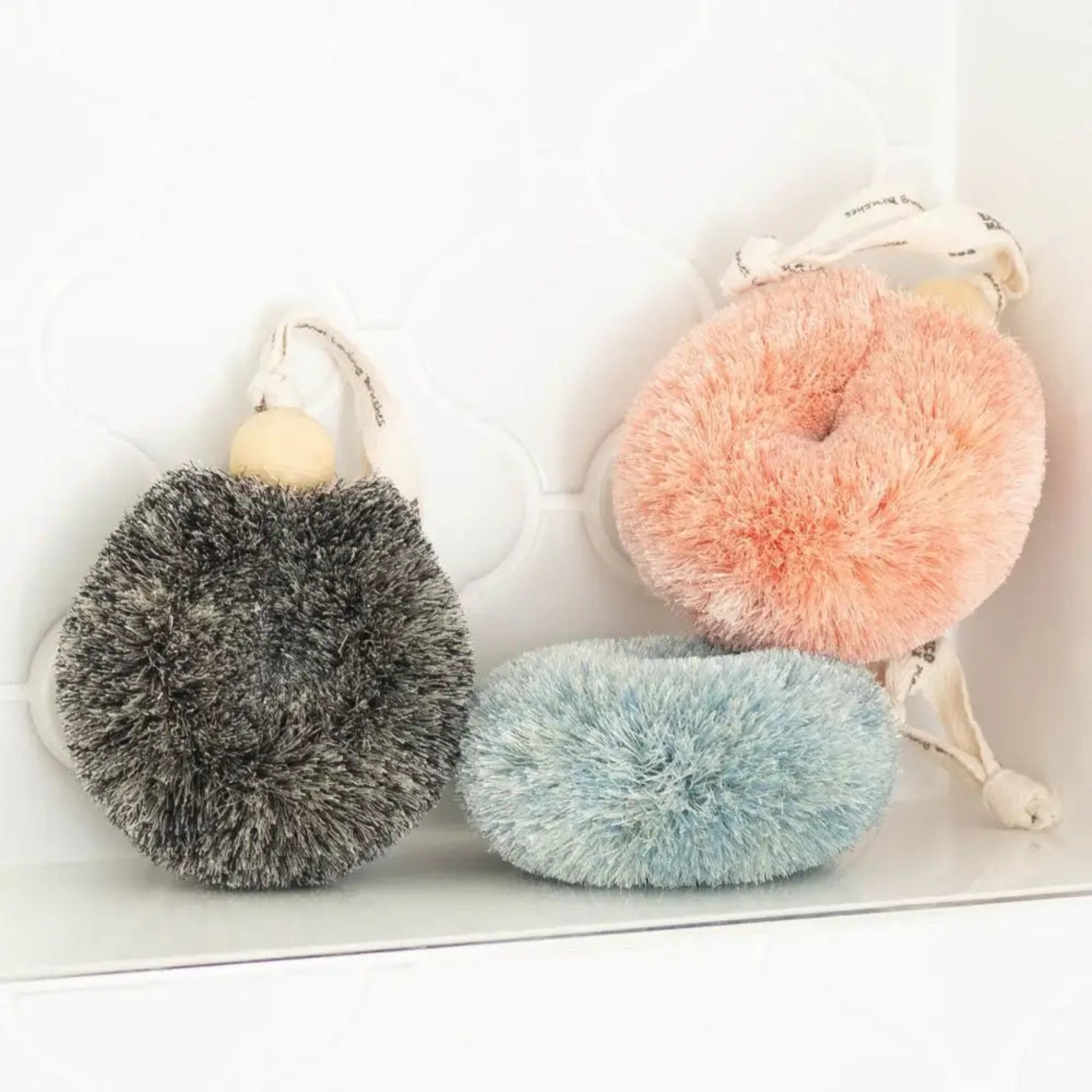 Shower Puff Body Brushes - All Natural!