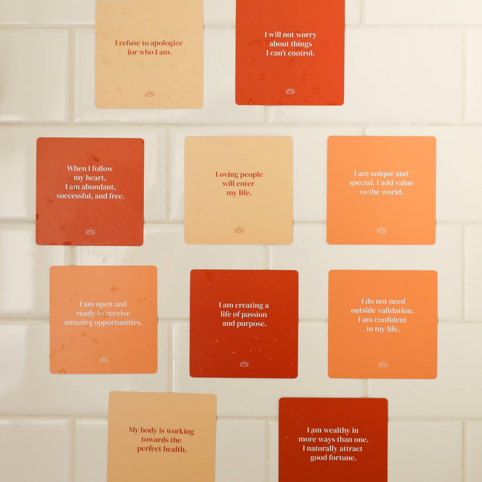 Shower Affirmation™ Cards - POSITIVITY