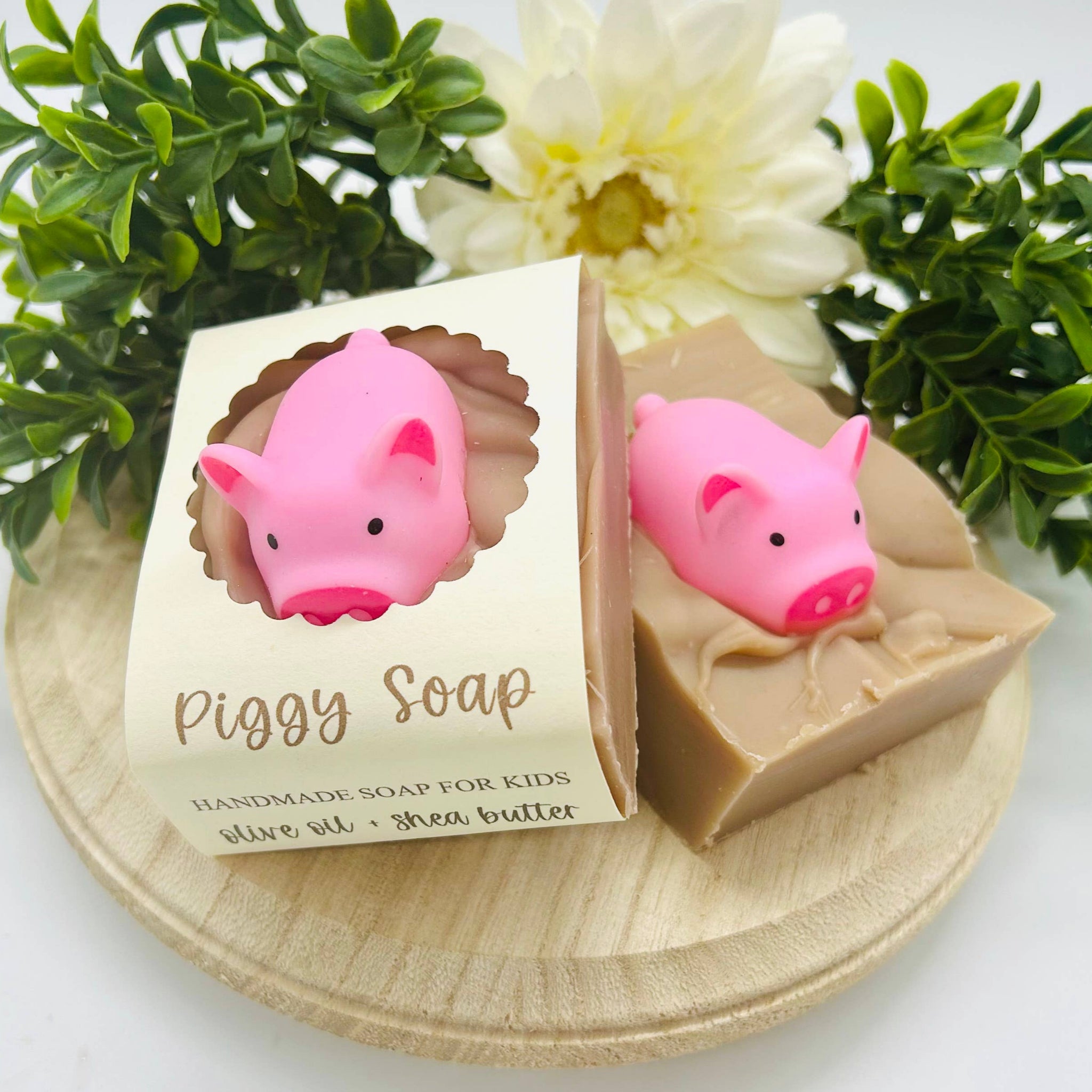 Handmade Soap Bar for Kids - PIGGY