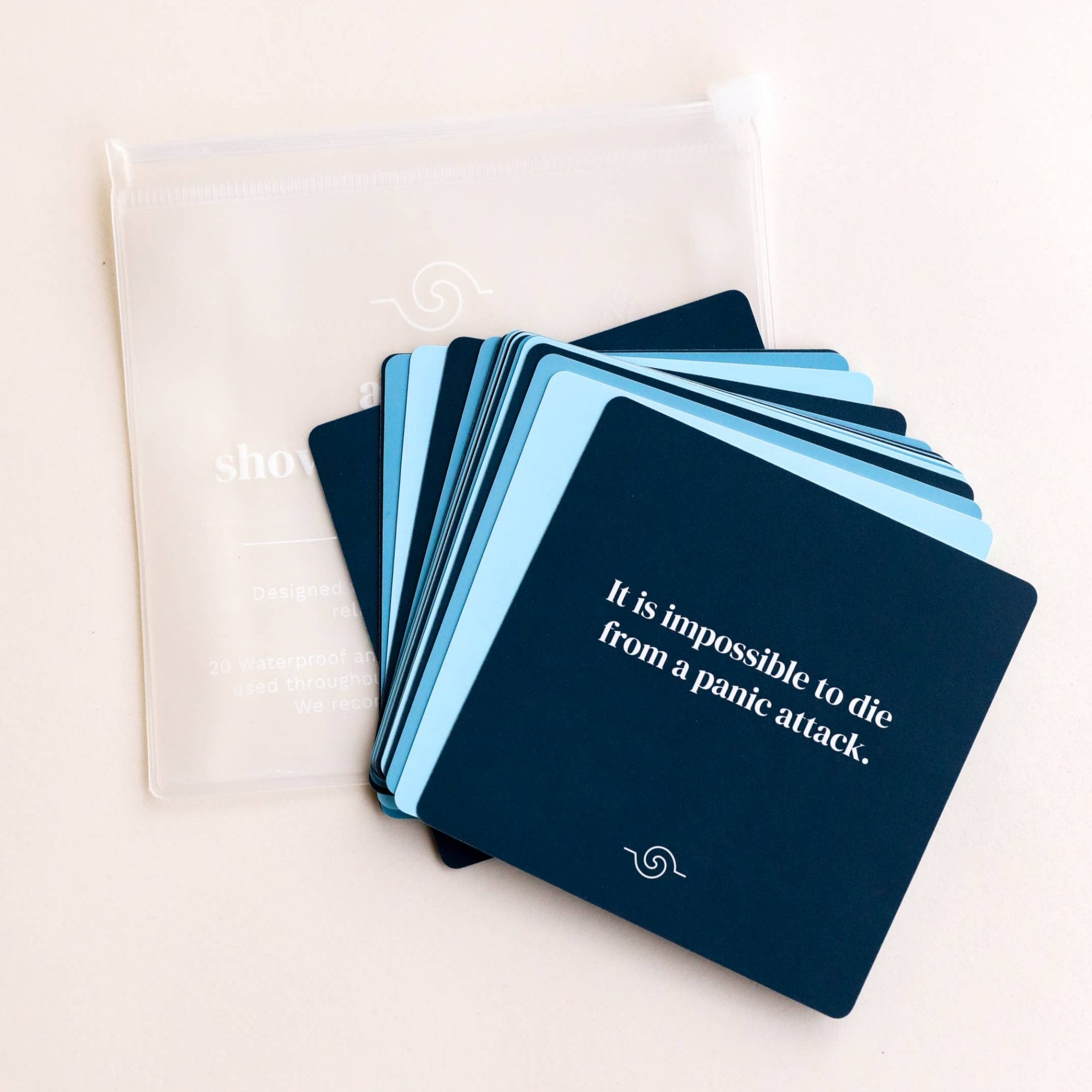 Shower Affirmation™ Cards - Anxiety