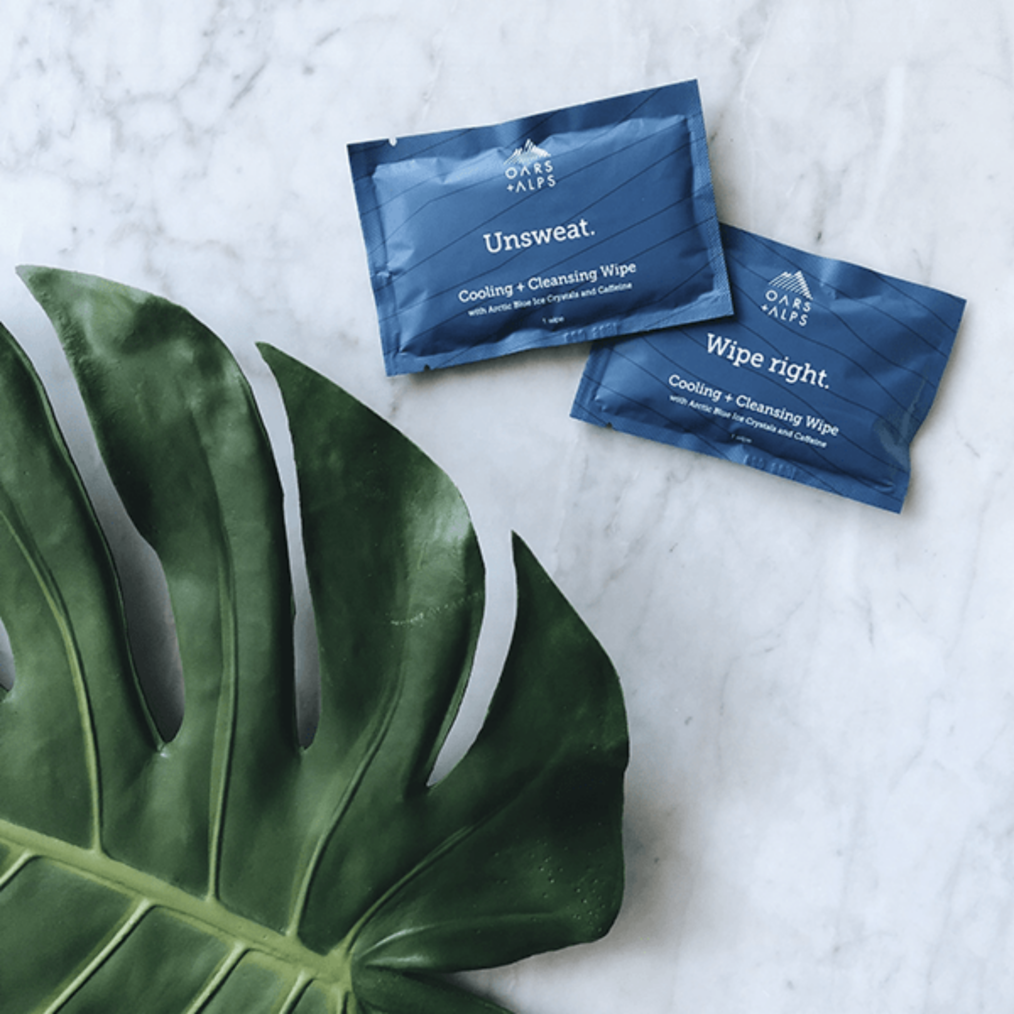 Cooling + Cleansing Wipes - Exfoliate + Caffeine Boost