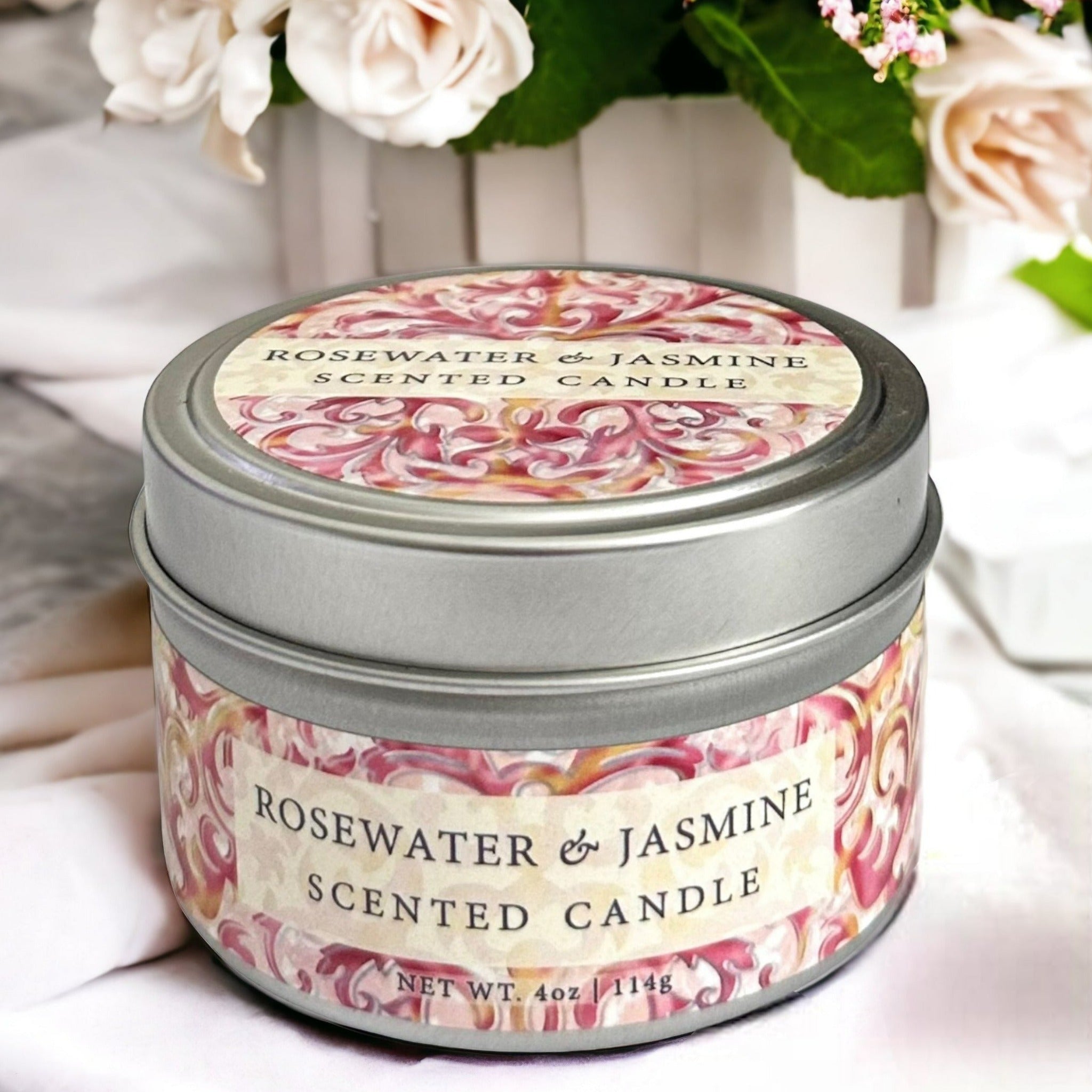 Greenwich Bay Trading Rosewater Jasmine Candle