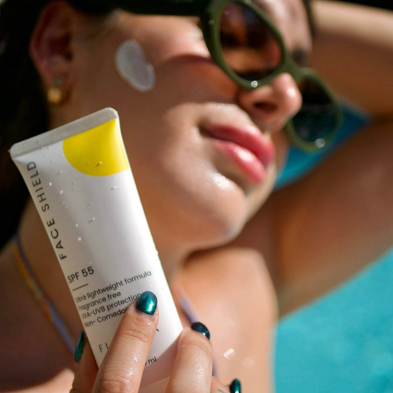 Florida Glow Face Shield Sunscreen SPF 55