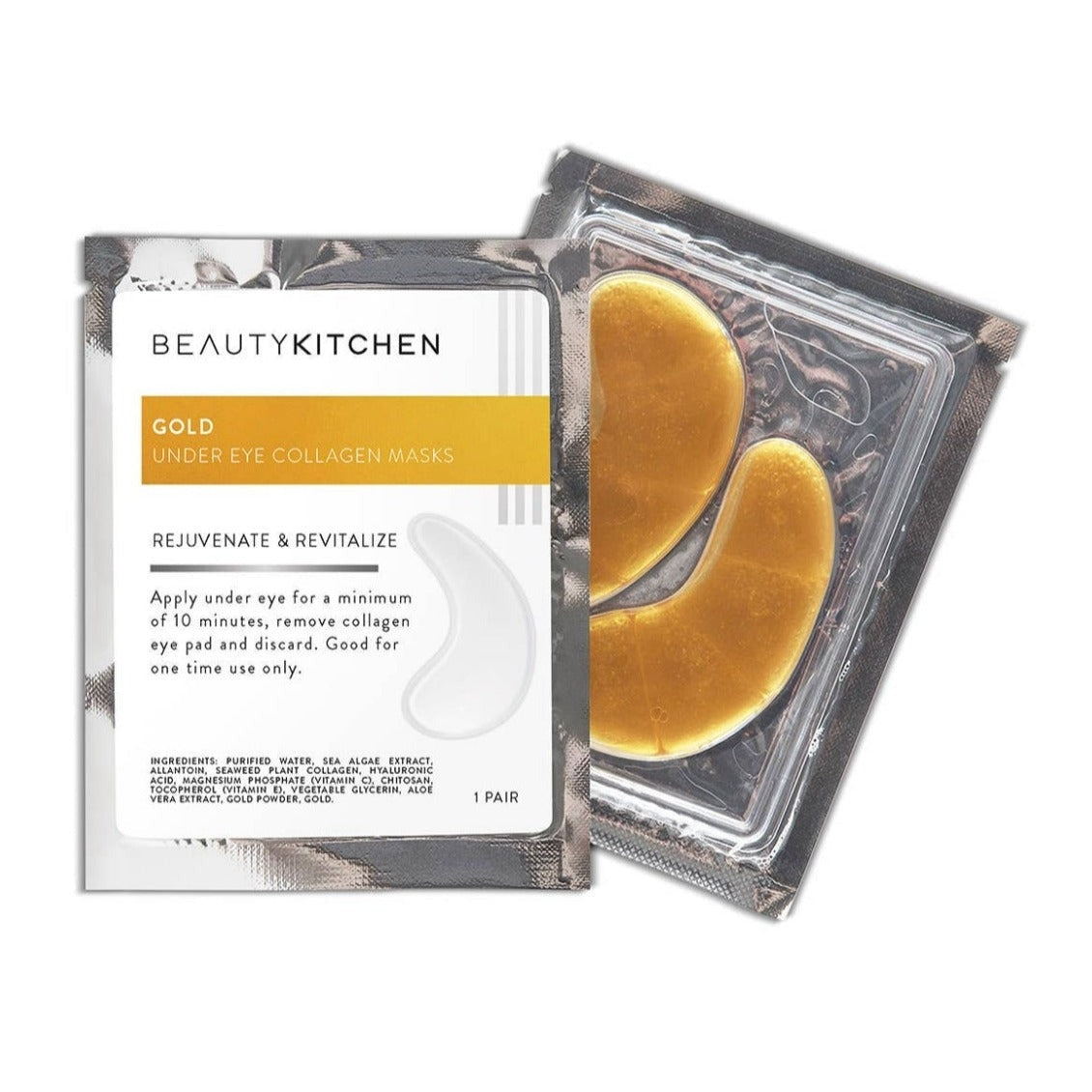 Beauty Kitchen Gold Under Eye Gel Mask