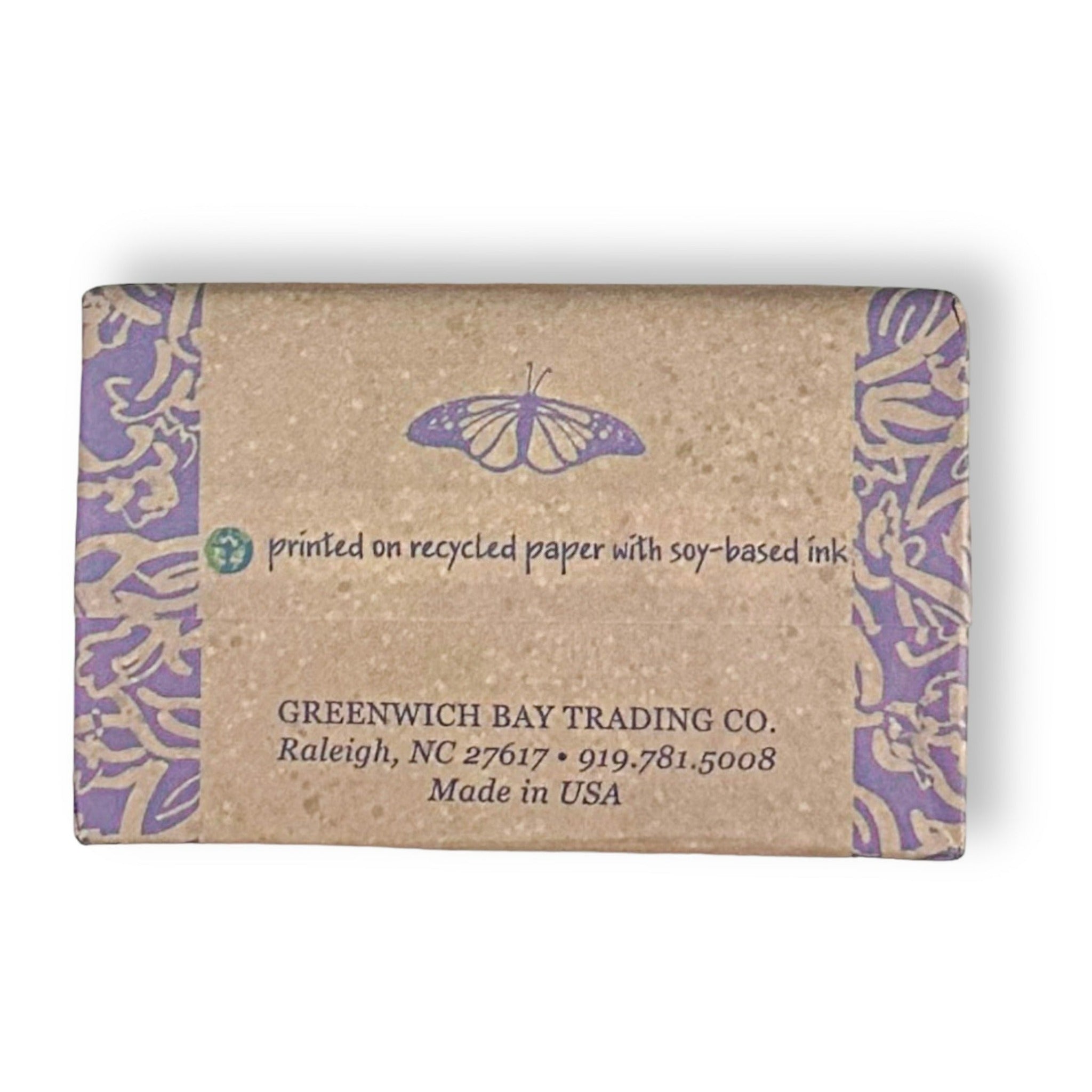 Greenwich Bay Trading Company Lavender Thyme Essential Oil Exfoliating Soap 8.6 oz