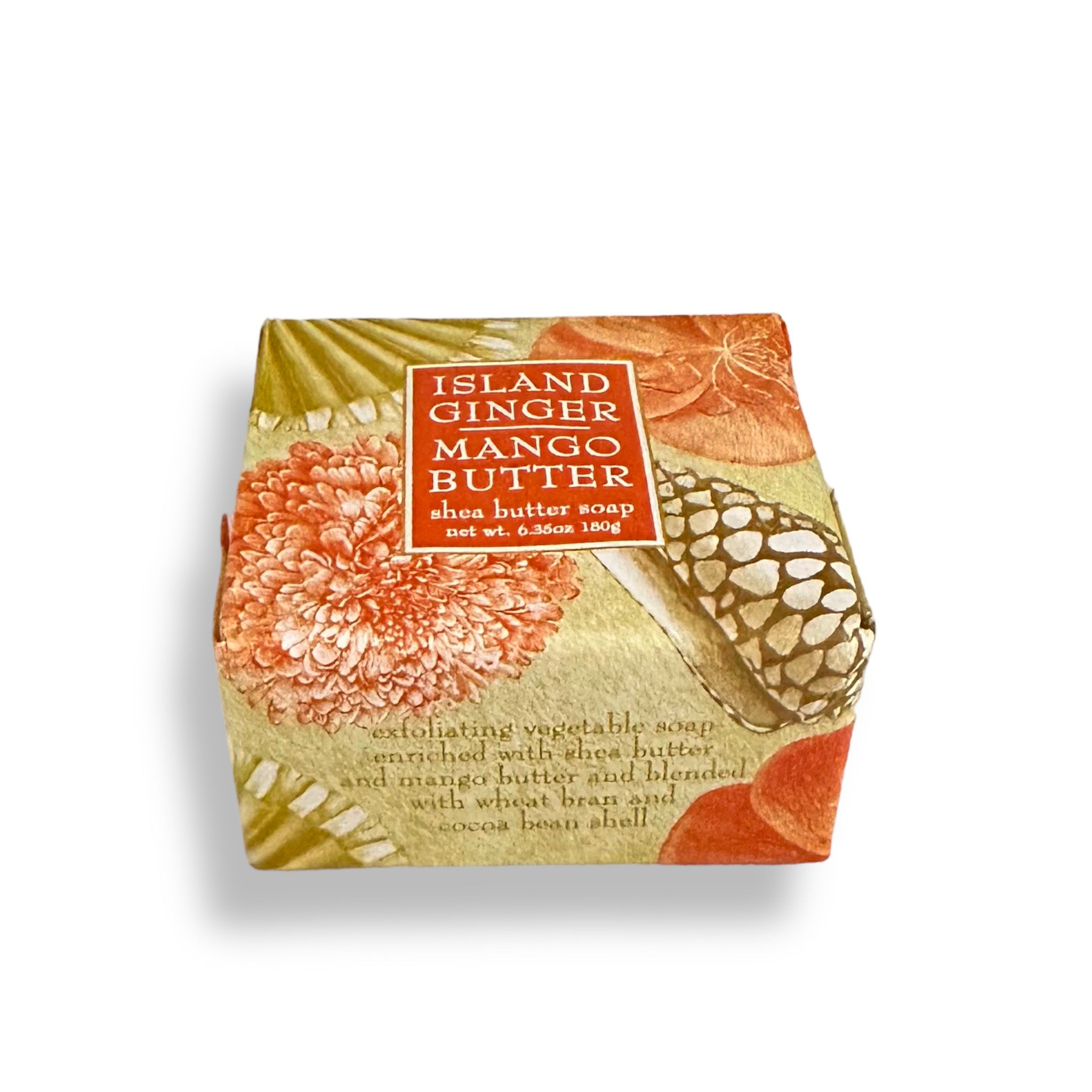 Greenwich Bay Trading Company Island Ginger and Mango Butter Soap 