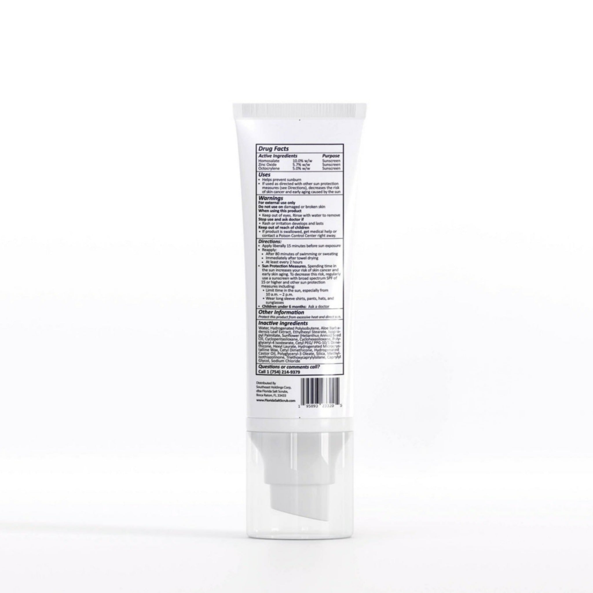 Florida Glow Face Shield Sunscreen - SPF 55