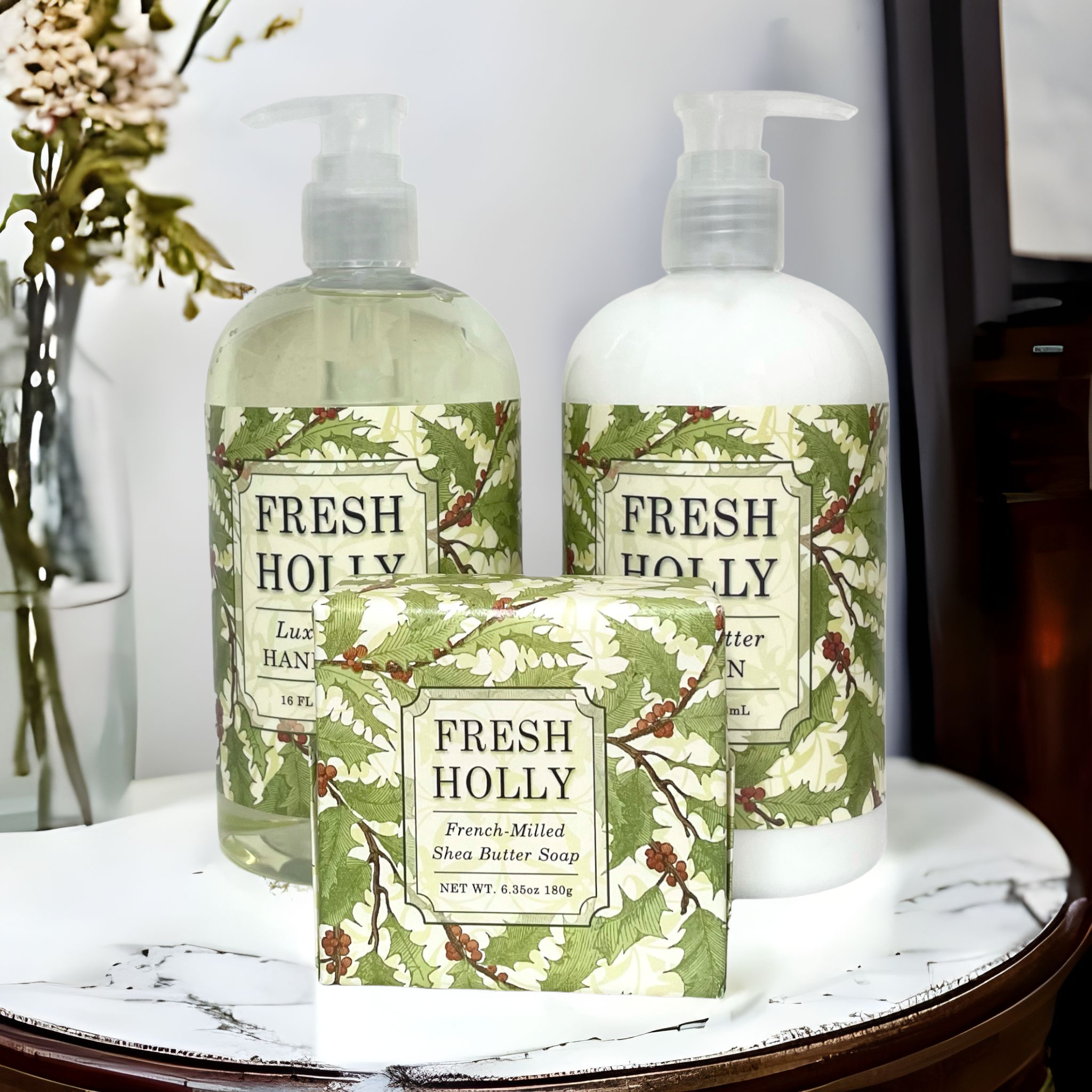 Greenwich Bay Trading Company Fresh Holly Collection