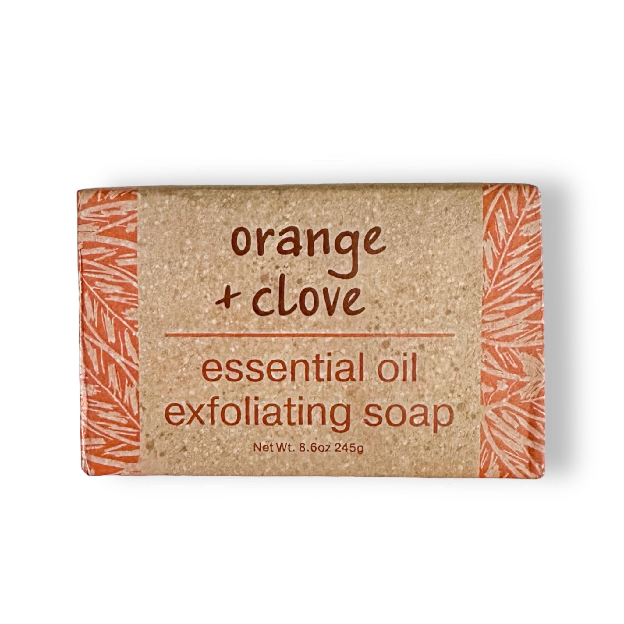 Greenwich Bay Trading Company Orange and Clove Exfoliating Soap 8.6 oz