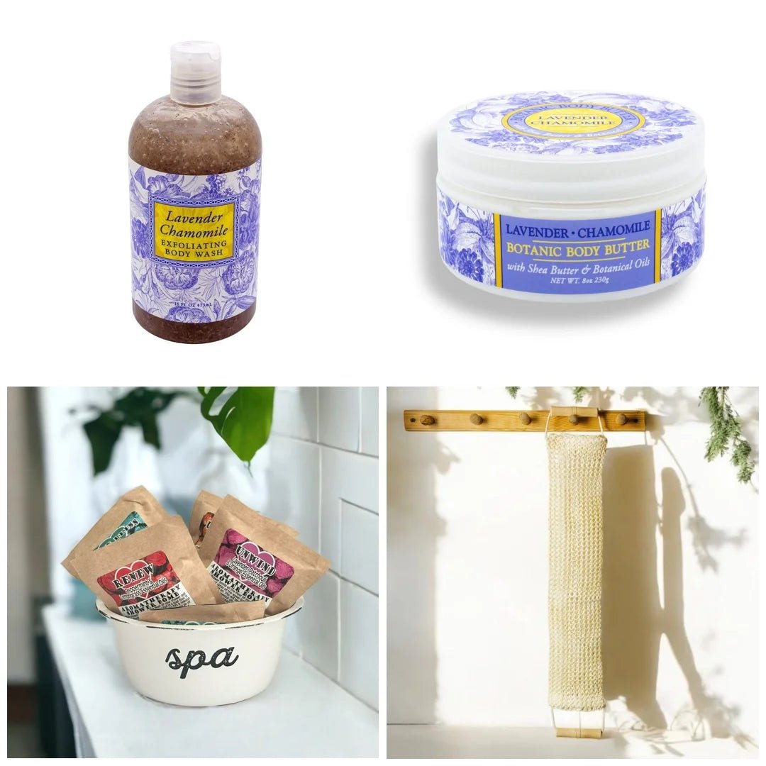 Lavender Chamomile Shower Bundle - FREE Steamer