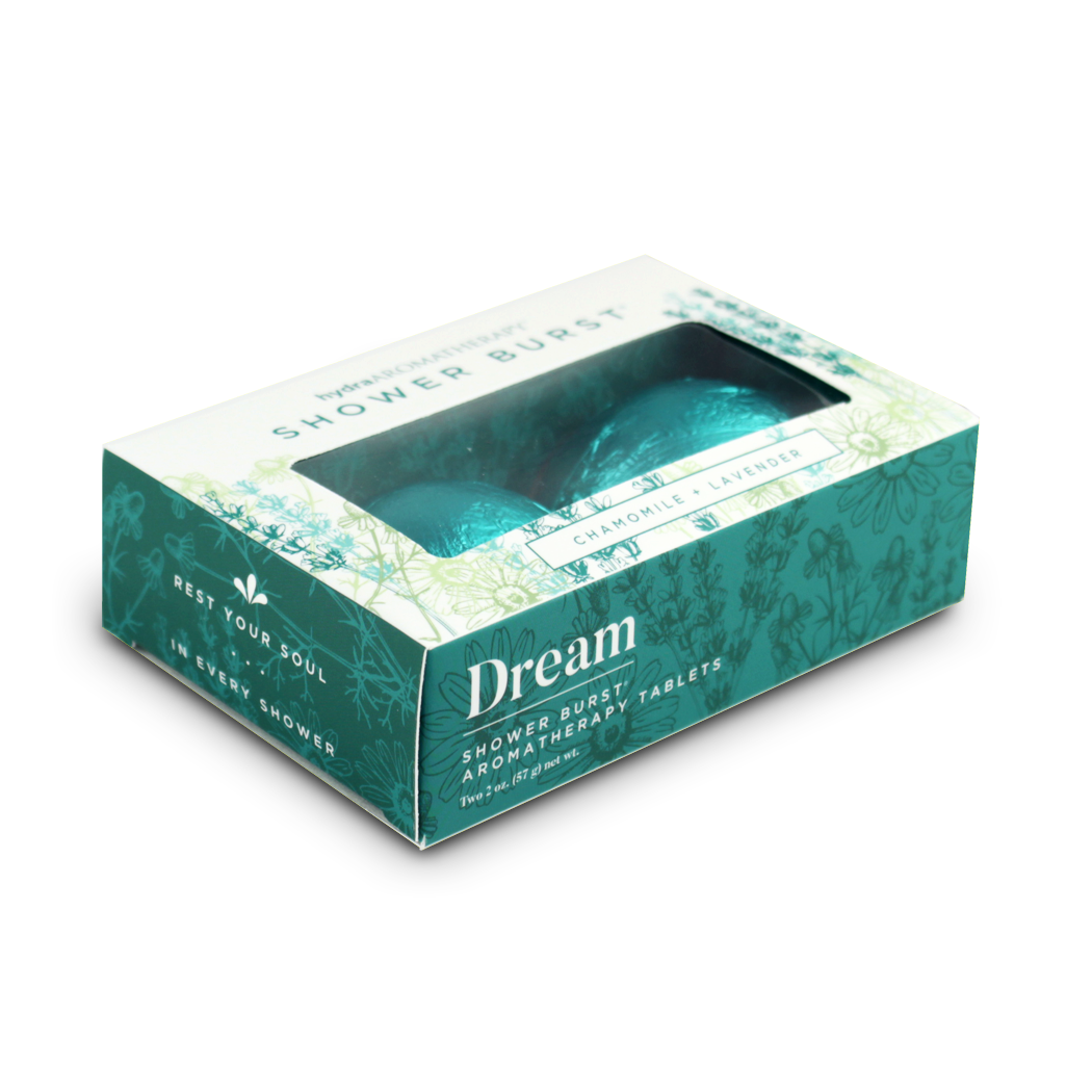 Shower Burst Duo - DREAM - Chamomile Lavender by hydraaromatherapy