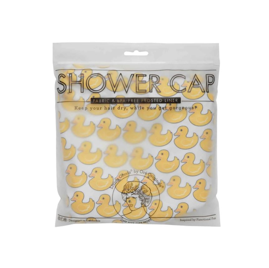 Rubber Duckies Shower Cap - MerryBath.com