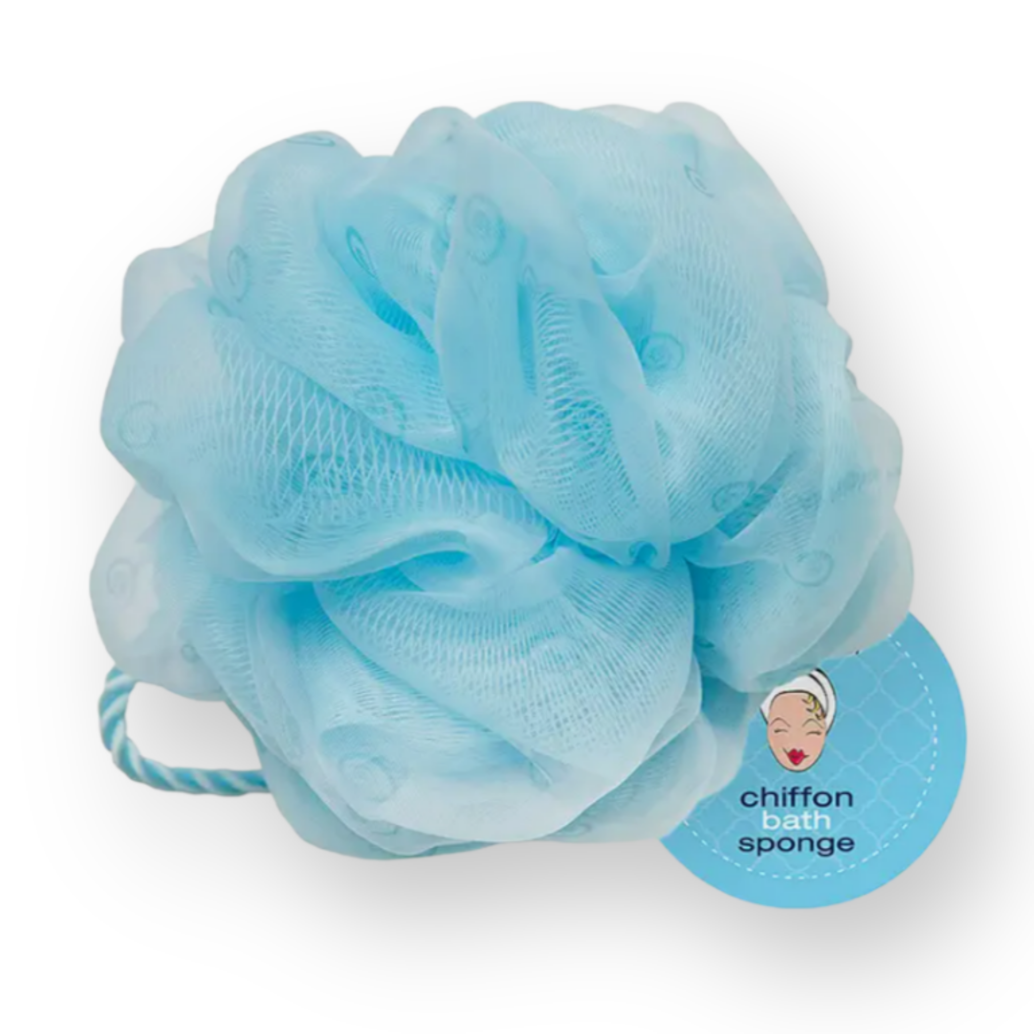 Spa Sister Chiffon BATH SPONGE Pouf