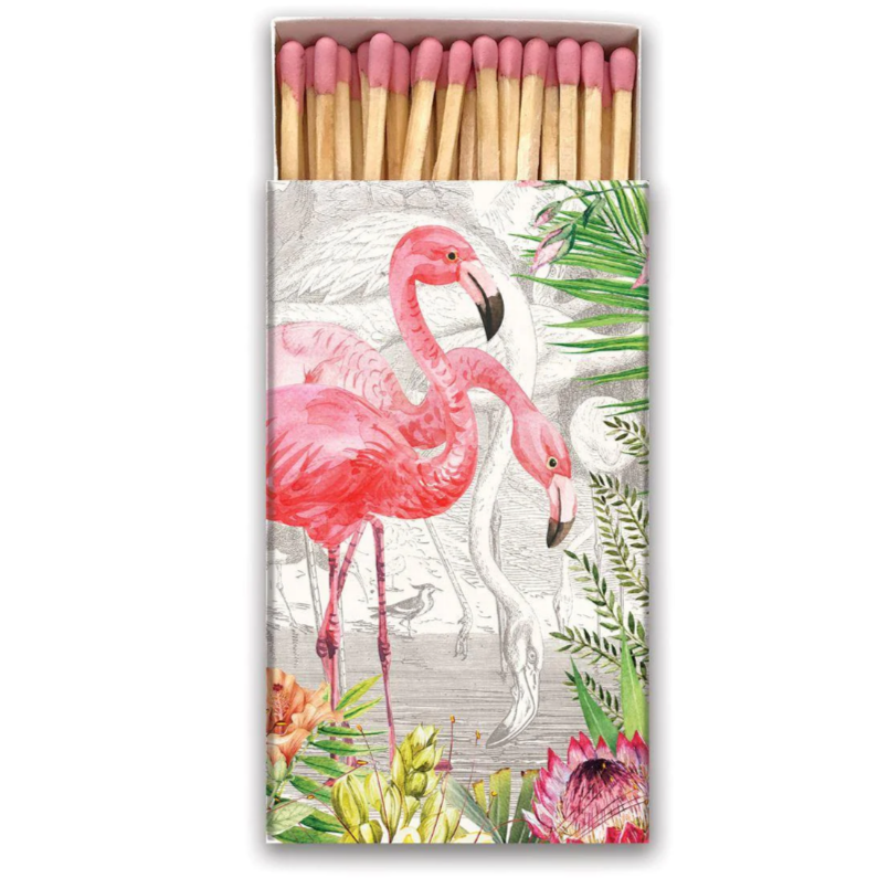 Michel Design Works Flamingo matchbox