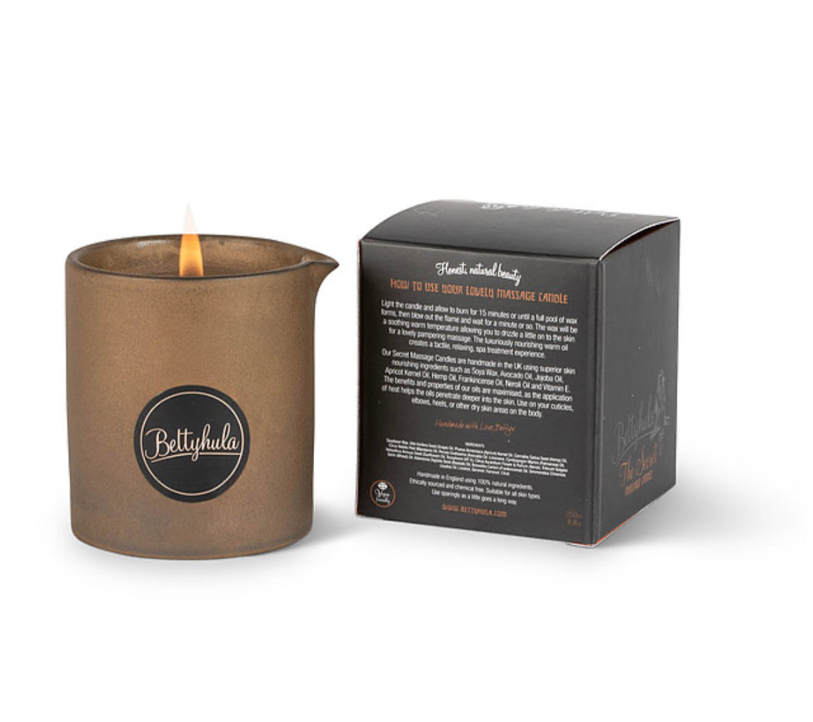 Betty Hula The Secret Oil Massage Candle 