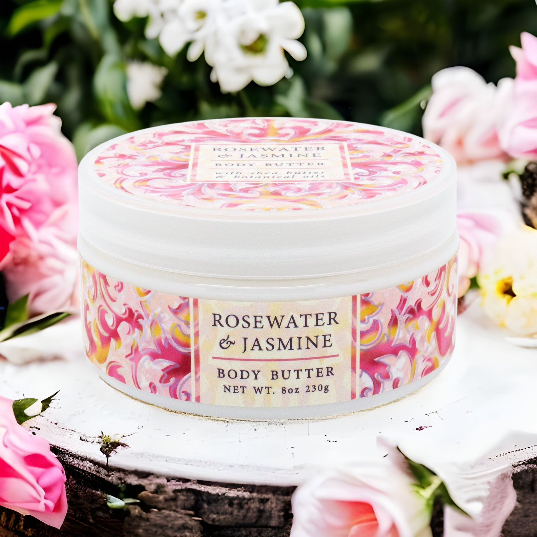 Greenwich Bay Trading Company Moisturizing Body Butter - Rosewater Jasmine 
