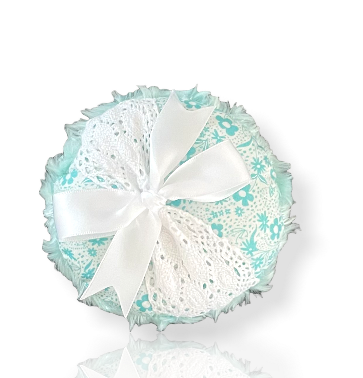 Body Dusting Talcum Powder Puff Applicator 5" Many Styles! Handmade