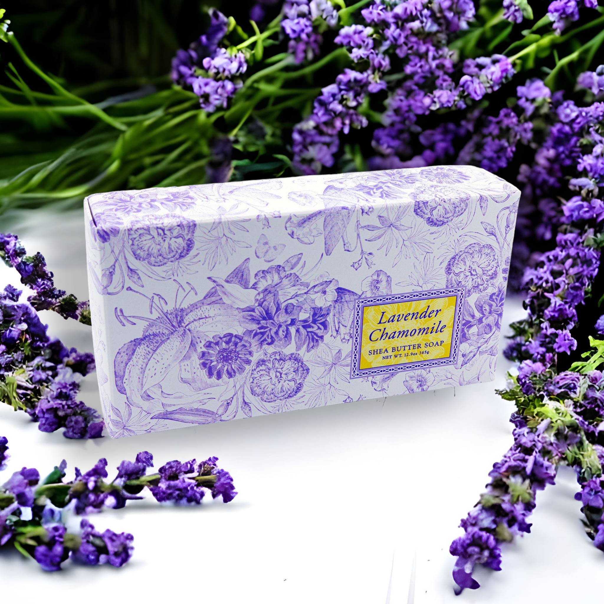 Greenwich Bay Trading Lavender Chamomile Soap Gift Set